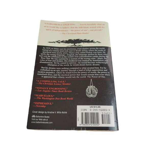 The Power of One : A Novel by Bryce Courtenay (1996, Trade Paperback) - Picture 4 of 4